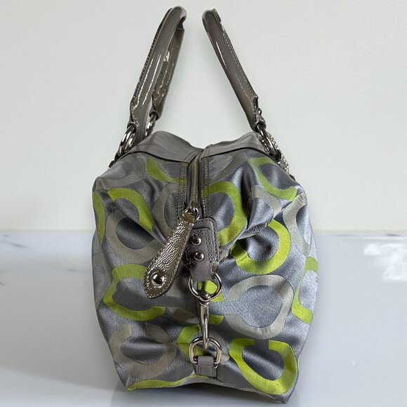 Coach Madison Sabrina Pop Op Art Signature Limited Edition Hobo Satchel - Picture 4 of 16